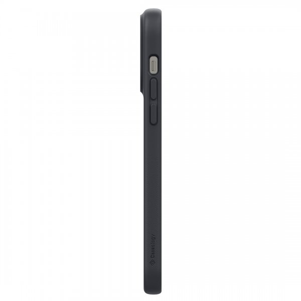 Caseology iPhone 14 Pro Max -kuori näytönsuojalla Nano Pop 360 Black Sesame