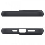 Caseology iPhone 14 Pro Max -kuori näytönsuojalla Nano Pop 360 Black Sesame