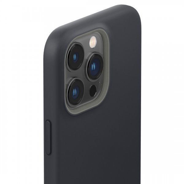 Caseology iPhone 14 Pro Max -kuori näytönsuojalla Nano Pop 360 Black Sesame