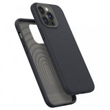 Caseology iPhone 14 Pro Max -kuori näytönsuojalla Nano Pop 360 Black Sesame