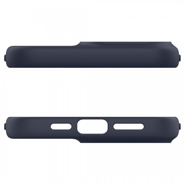 Caseology iPhone 14 Pro Max -kuori näytönsuojalla Nano Pop 360 Blueberry Navy