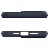 Caseology iPhone 14 Pro Max -kuori näytönsuojalla Nano Pop 360 Blueberry Navy