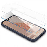 Caseology iPhone 14 Pro Max -kuori näytönsuojalla Nano Pop 360 Blueberry Navy