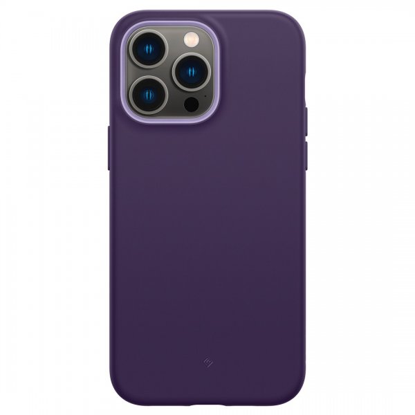 Caseology iPhone 14 Pro Max -suojakuori ja näytönsuoja Nano Pop 360 Grape Purple