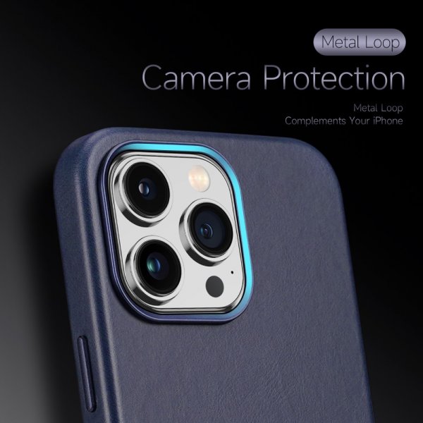 Dux Ducis iPhone 14 Pro Max Suojakuori Naples Series MagSafe Sininen