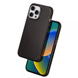 Dux Ducis iPhone 14 Pro Max -kuori Naples Series MagSafe, tummanruskea