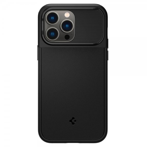 Spigen iPhone 14 Pro Max Suojakuori Optik Armor MagFit Musta