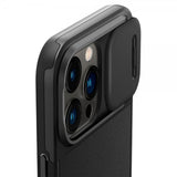 Spigen iPhone 14 Pro Max Suojakuori Optik Armor MagFit Musta