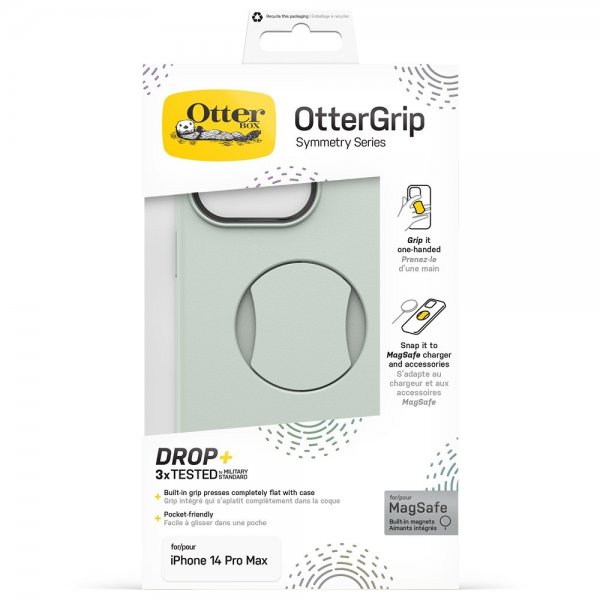 Otterbox iPhone 14 Pro Max -kuori OtterGrip Symmetry MagSafe Chill Out