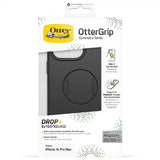 Otterbox iPhone 14 Pro Max -suojakuori OtterGrip Symmetry MagSafe Musta