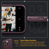 Caseology iPhone 14 Pro Max -kuori Parallax Mag Burgundy Bean