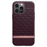 Caseology iPhone 14 Pro Max -kuori Parallax Mag Burgundy Bean