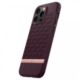 Caseology iPhone 14 Pro Max -kuori Parallax Mag Burgundy Bean