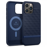 Caseology iPhone 14 Pro Max -kuori Parallax Mag Midnight Blue
