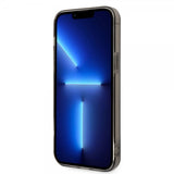 Guess iPhone 14 Pro Max Suojakuori Peony Glitter Musta