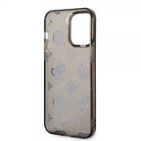 Guess iPhone 14 Pro Max Suojakuori Peony Glitter Musta