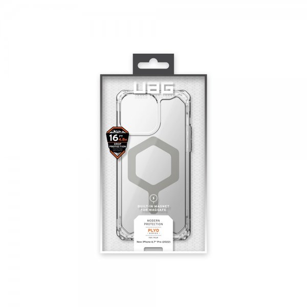 Urban Armor Gear (UAG) iPhone 14 Pro Max -suojakuori Plyo MagSafe Ice