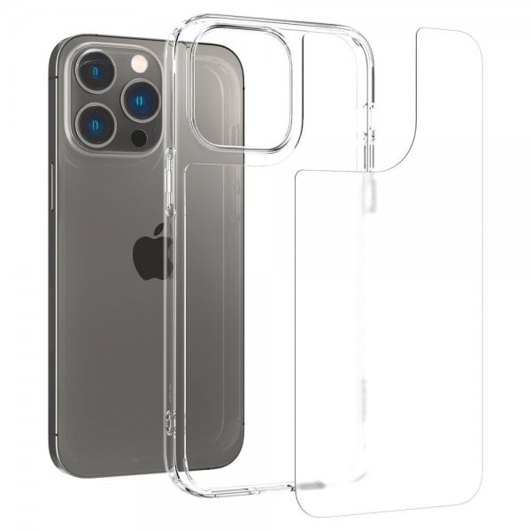 Spigen iPhone 14 Pro Max -suojakuori Quartz Hybrid Matte Clear