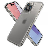 Spigen iPhone 14 Pro Max -suojakuori Quartz Hybrid Matte Clear