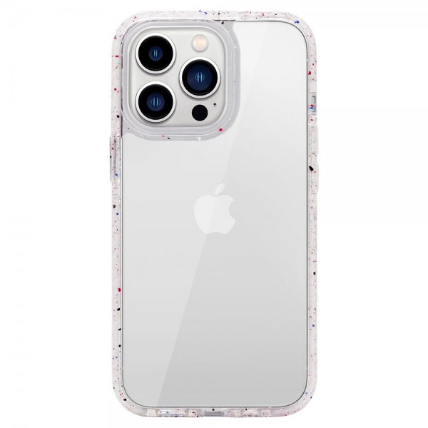 Puro iPhone 14 Pro Max Kuori RE-COVER Valkoinen Läpinäkyvä
