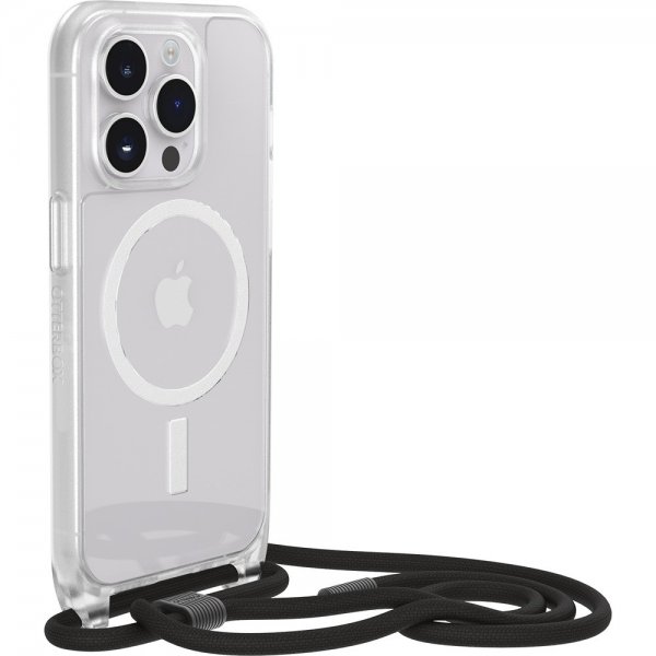Otterbox iPhone 14 Pro Max -kuori React Necklace MagSafe Clear