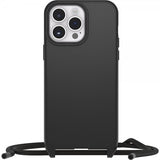 Otterbox iPhone 14 Pro Max React Necklace MagSafe -kotelo, musta