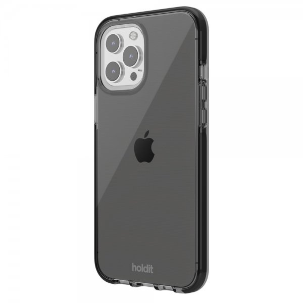 Holdit iPhone 14 Pro Max Kuori Seethru Musta