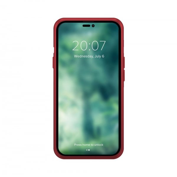 Xqisit iPhone 14 Pro Max Silikonikuori Punainen