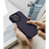 Ringke iPhone 14 Pro Max -silikonikuori, Deep Purple