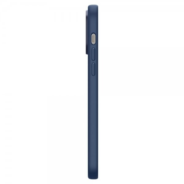 Spigen iPhone 14 Pro Max -kuori, Silicone Fit MagFit, laivastonsininen