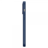 Spigen iPhone 14 Pro Max -kuori, Silicone Fit MagFit, laivastonsininen
