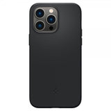 Spigen iPhone 14 Pro Max -kuori Silicone Fit MagFit Musta