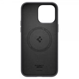 Spigen iPhone 14 Pro Max -kuori Silicone Fit MagFit Musta