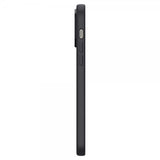 Spigen iPhone 14 Pro Max -kuori Silicone Fit MagFit Musta