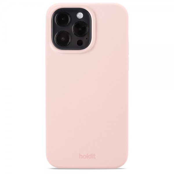 holdit iPhone 14 Pro Max Kuori Silikoni Blush Pink