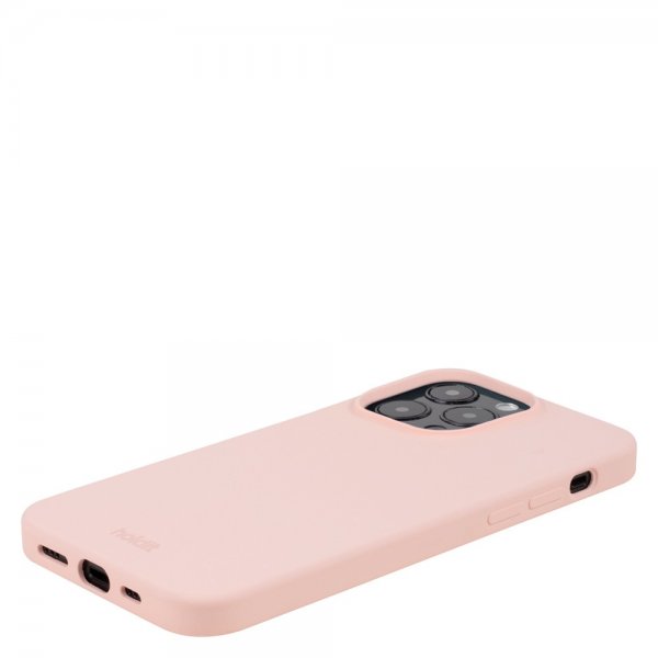 holdit iPhone 14 Pro Max Kuori Silikoni Blush Pink