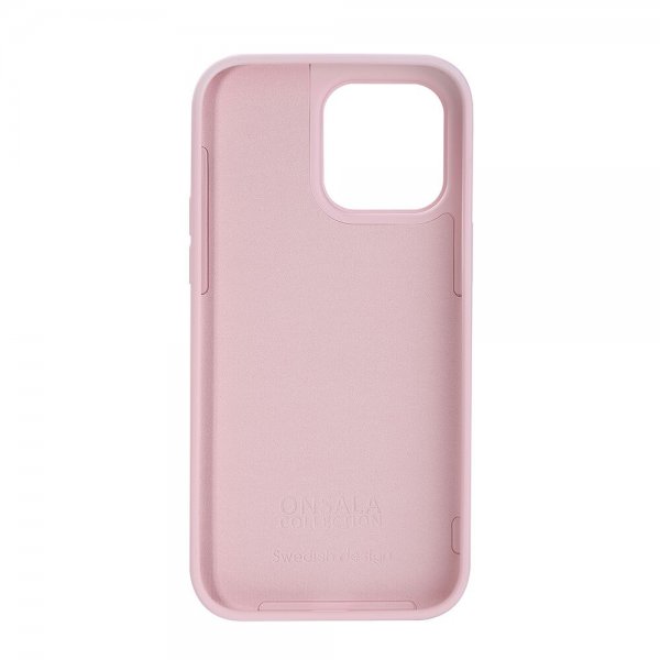 Onsala iPhone 14 Pro Max Silikonikuori Chalk Pink