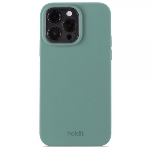 holdit iPhone 14 Pro Max Silikonikuori Moss Green
