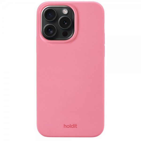 holdit iPhone 14 Pro Max Silikonikuori Rouge Pink