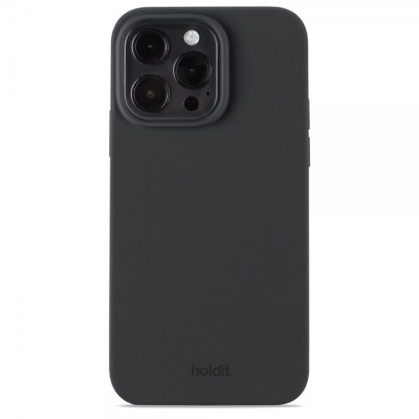 holdit iPhone 14 Pro Max Silikonikuori Musta