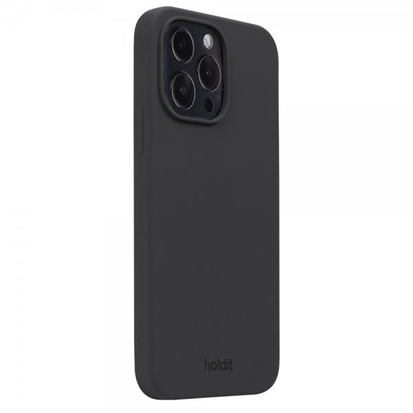 holdit iPhone 14 Pro Max Silikonikuori Musta