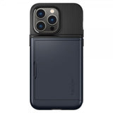 Spigen iPhone 14 Pro Max Suojakuori Slim Armor CS Metal Slate