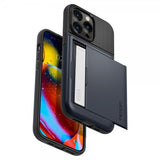 Spigen iPhone 14 Pro Max Suojakuori Slim Armor CS Metal Slate