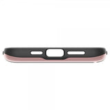 Spigen iPhone 14 Pro Max -kuori Slim Armor CS, ruusukulta