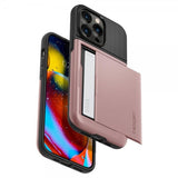Spigen iPhone 14 Pro Max -kuori Slim Armor CS, ruusukulta