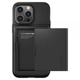 Spigen iPhone 14 Pro Max -suojakuori Slim Armor CS, musta
