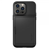 Spigen iPhone 14 Pro Max -suojakuori Slim Armor CS, musta