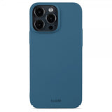 holdit iPhone 14 Pro Max Kuori Slim Case Denim Blue