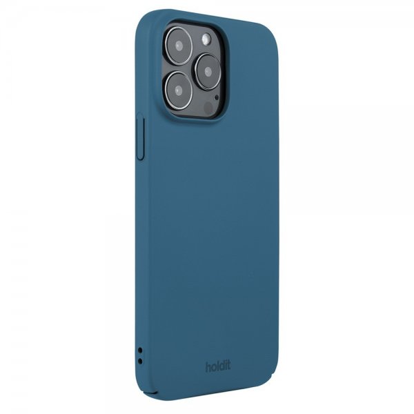 holdit iPhone 14 Pro Max Kuori Slim Case Denim Blue