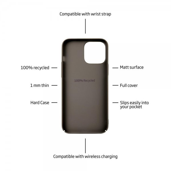 holdit iPhone 14 Pro Max Kuori Slim Case Mocha Brown